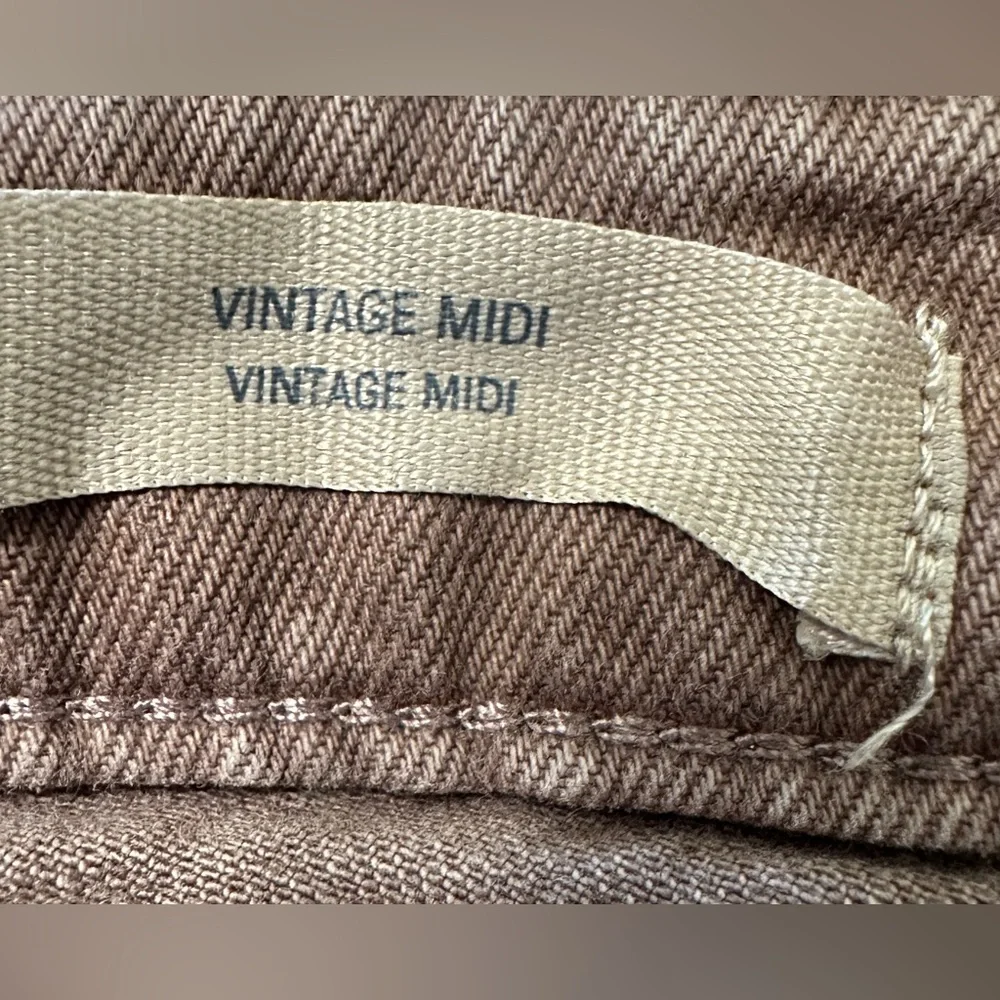 NWOT plum & rust Universal Thread denim shorts - Picture 5 of 15